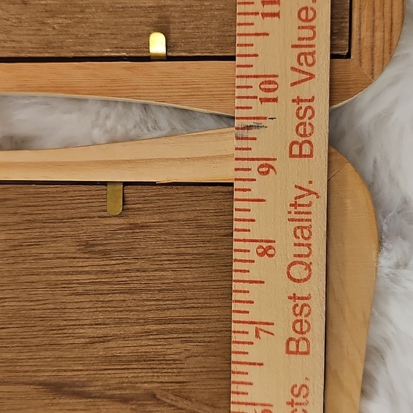 Vintage Set of Two MCM Mid-Century Modern Blonde Wave Wooden Picture Frames EUC - Picture 9 of 9